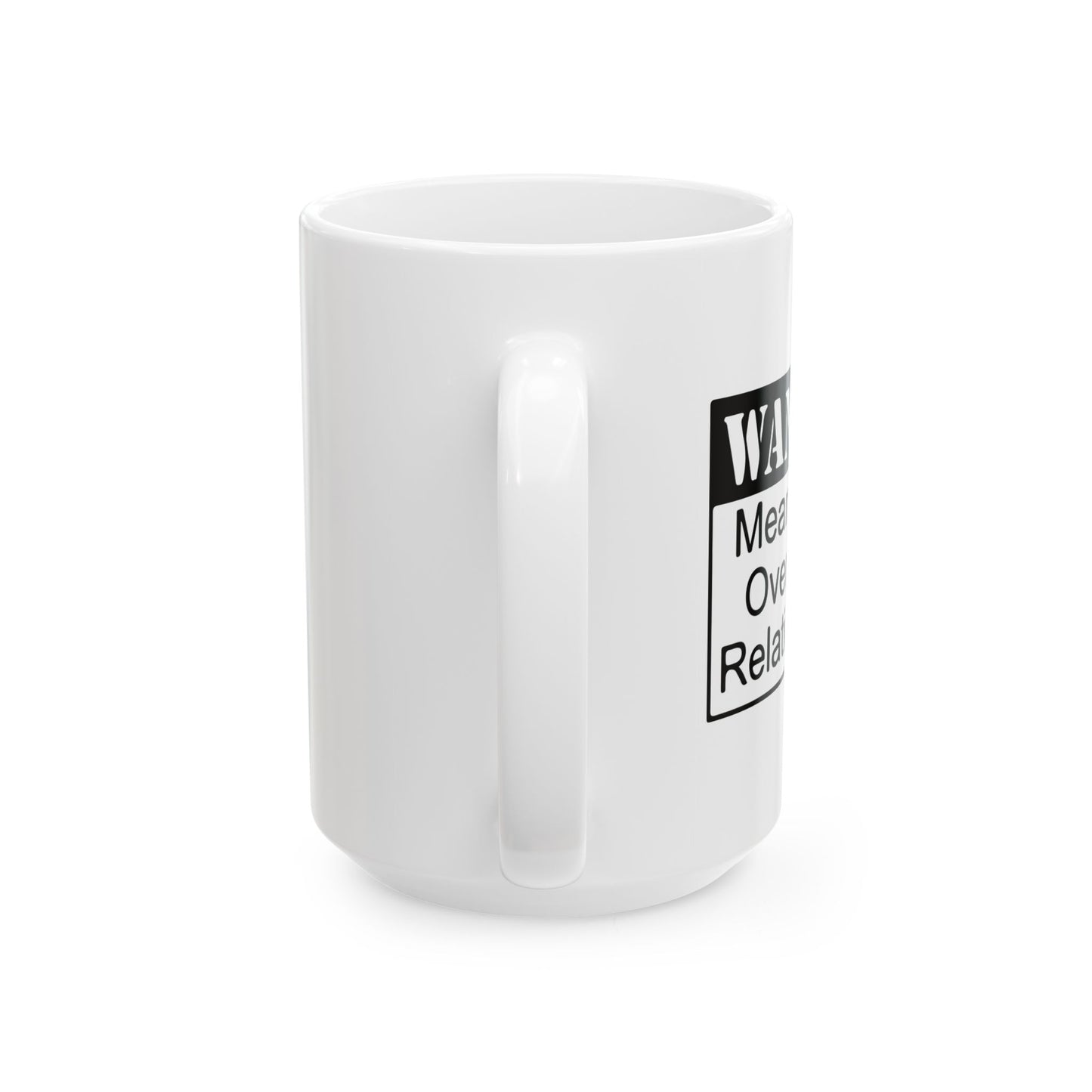 WANTED FUNNY SARCASTIC WHITE MUG