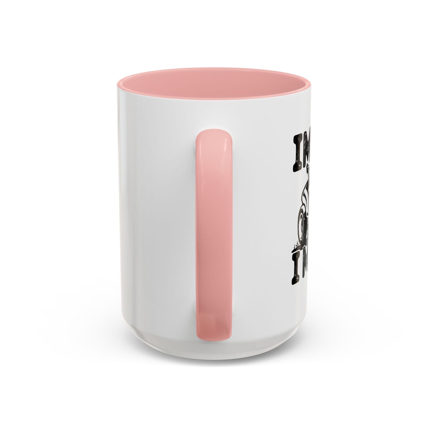 IM SEXY AND I MOW IT Accent BiColor Funny Sarcastic Mug