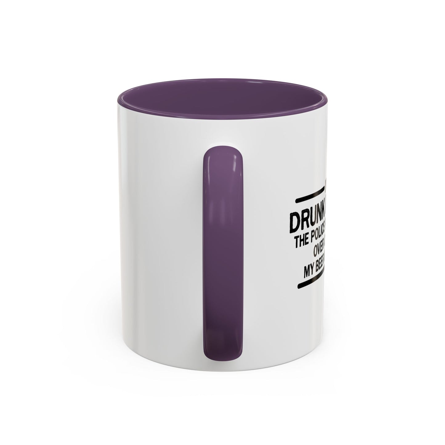 SO DRUNK LAST NIGHT Accent BiColor Funny Sarcastic Mug