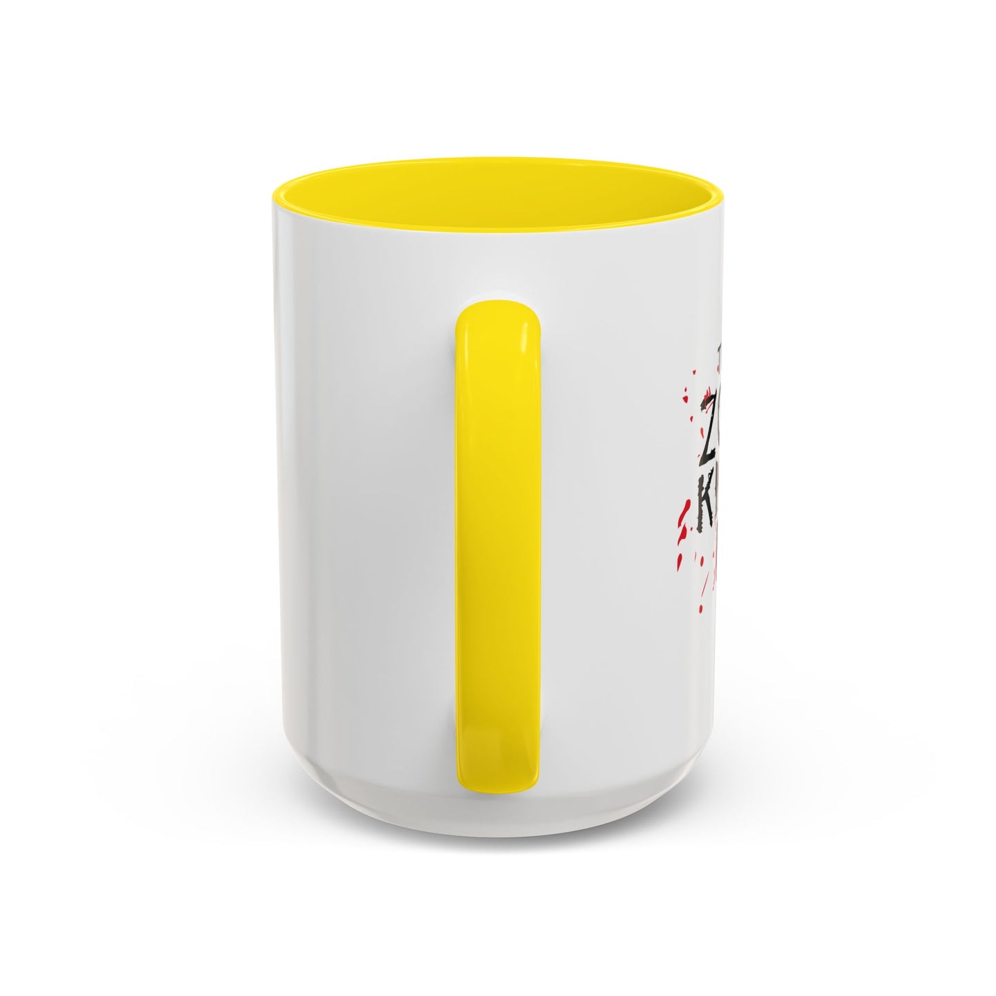 THIS IS MY ZOMBIE KILLING Accent BiColor Mug