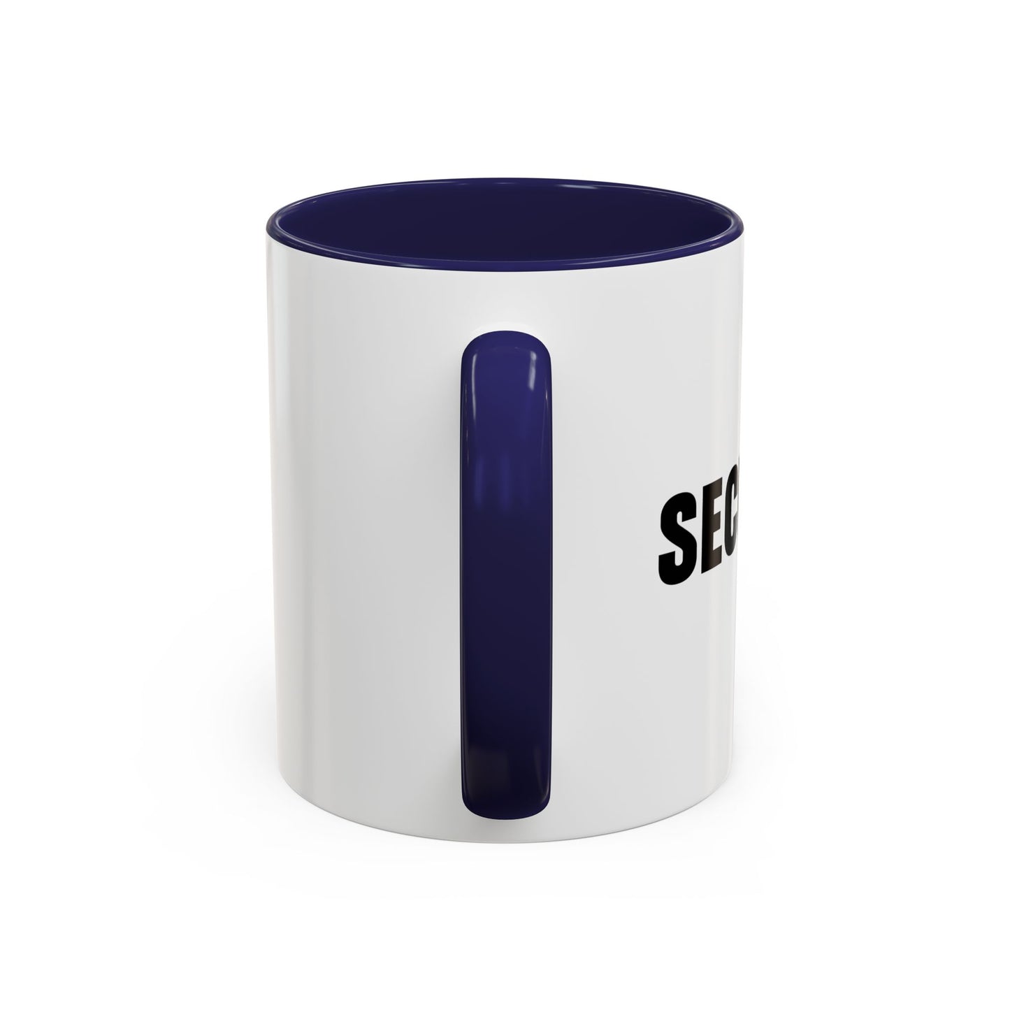 SECURITY Accent BiColor Funny Sarcastic Mug