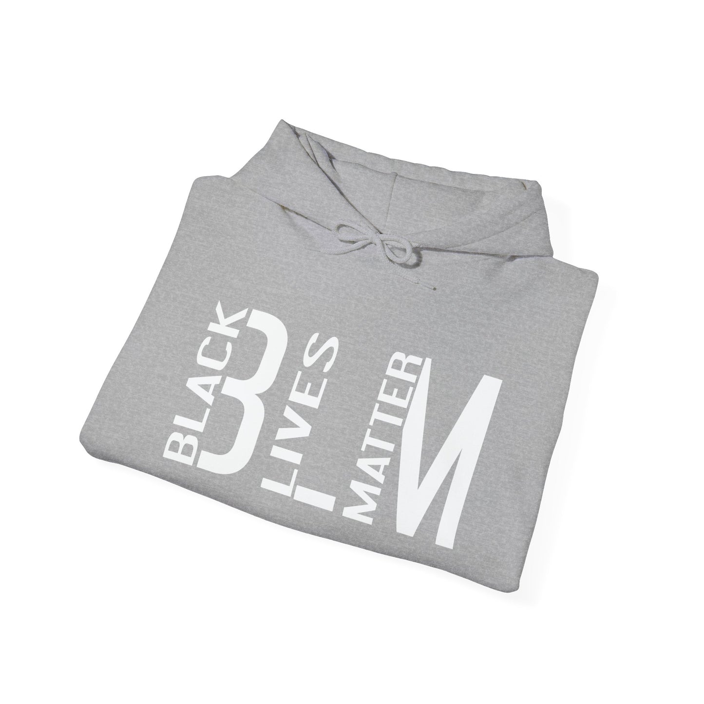 BLM BLACK LIVES MATTER - Premium Unisex Funny Sarcastic Black Hoodie Sweatshirt