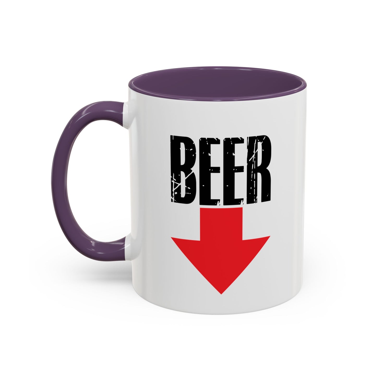 BEER Accent BiColor Funny Sarcastic Mug