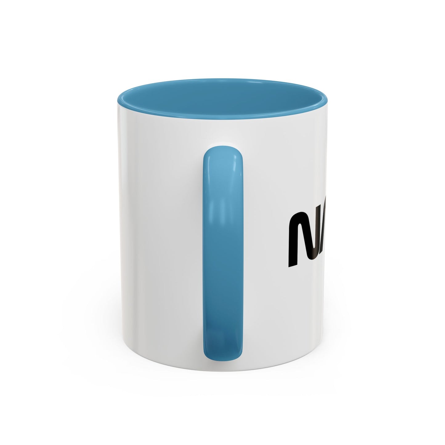 NASA LOGO Accent BiColor Mug