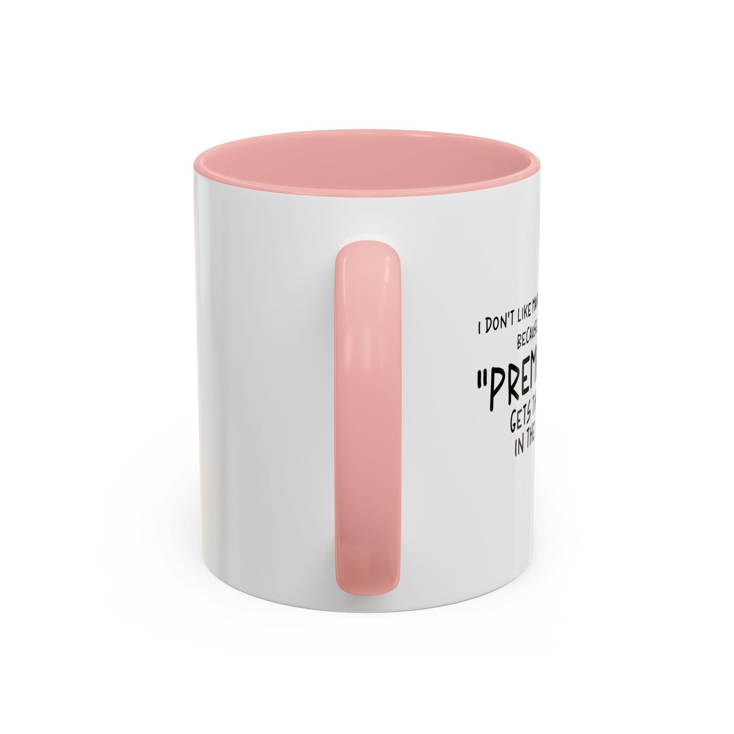 THROWN AROUND IN THE COURTROOM Accent BiColor Funny Sarcastic Mug