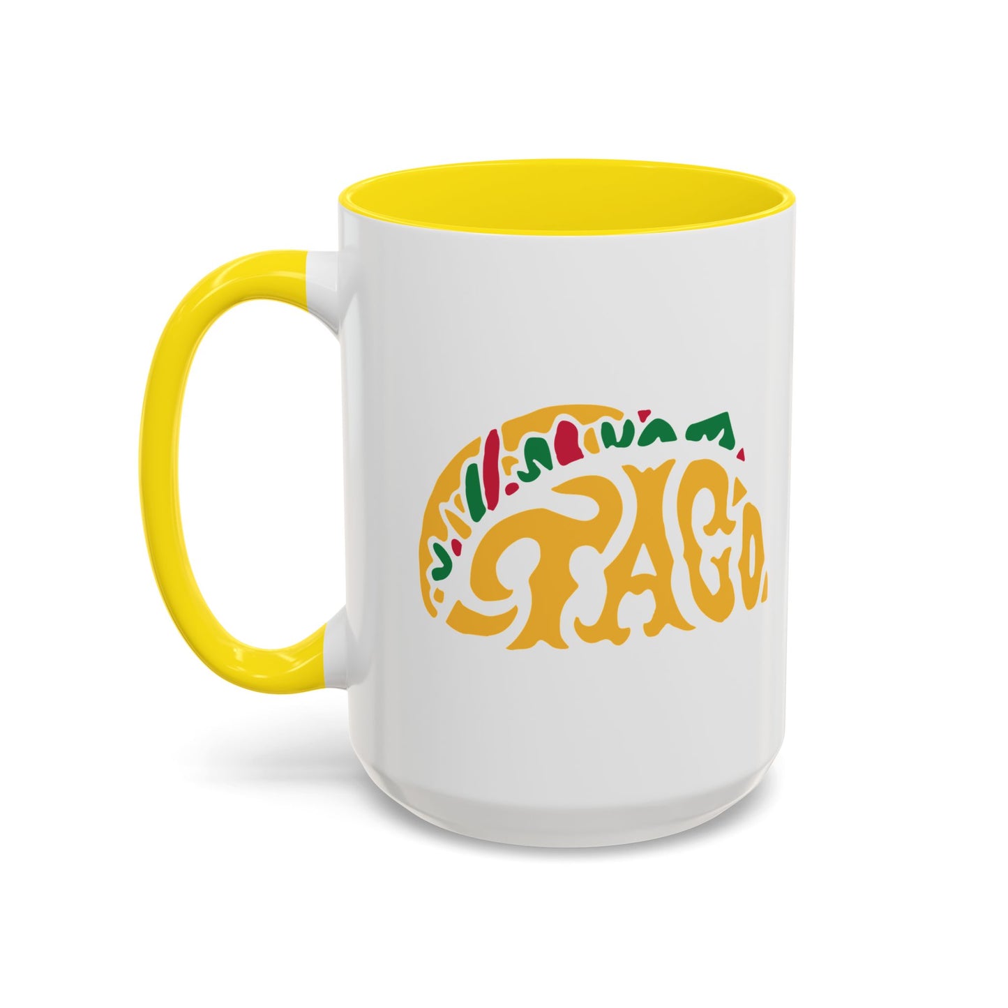 TACO Accent BiColor Funny Sarcastic Mug