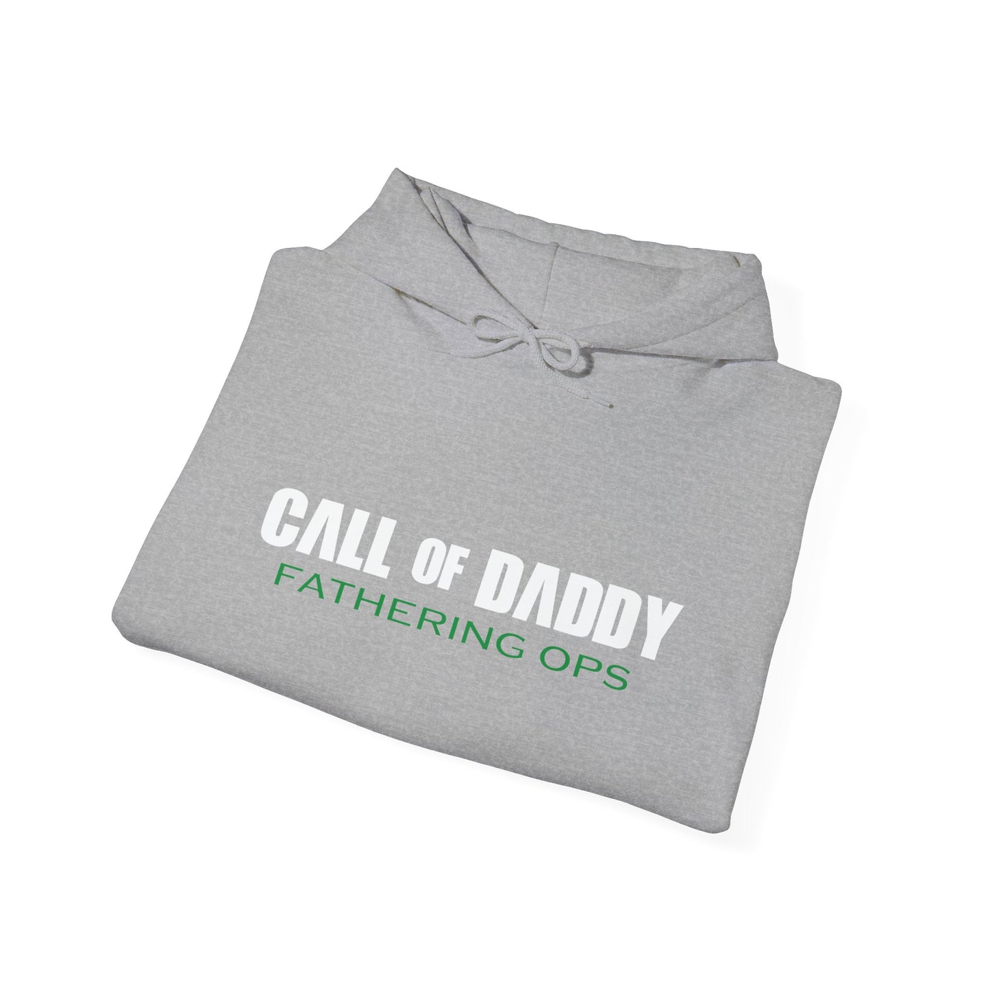 CALL OF DADDY FATHER OPS - Premium Unisex Funny Sarcastic Black Hoodie Sweatshirt 2