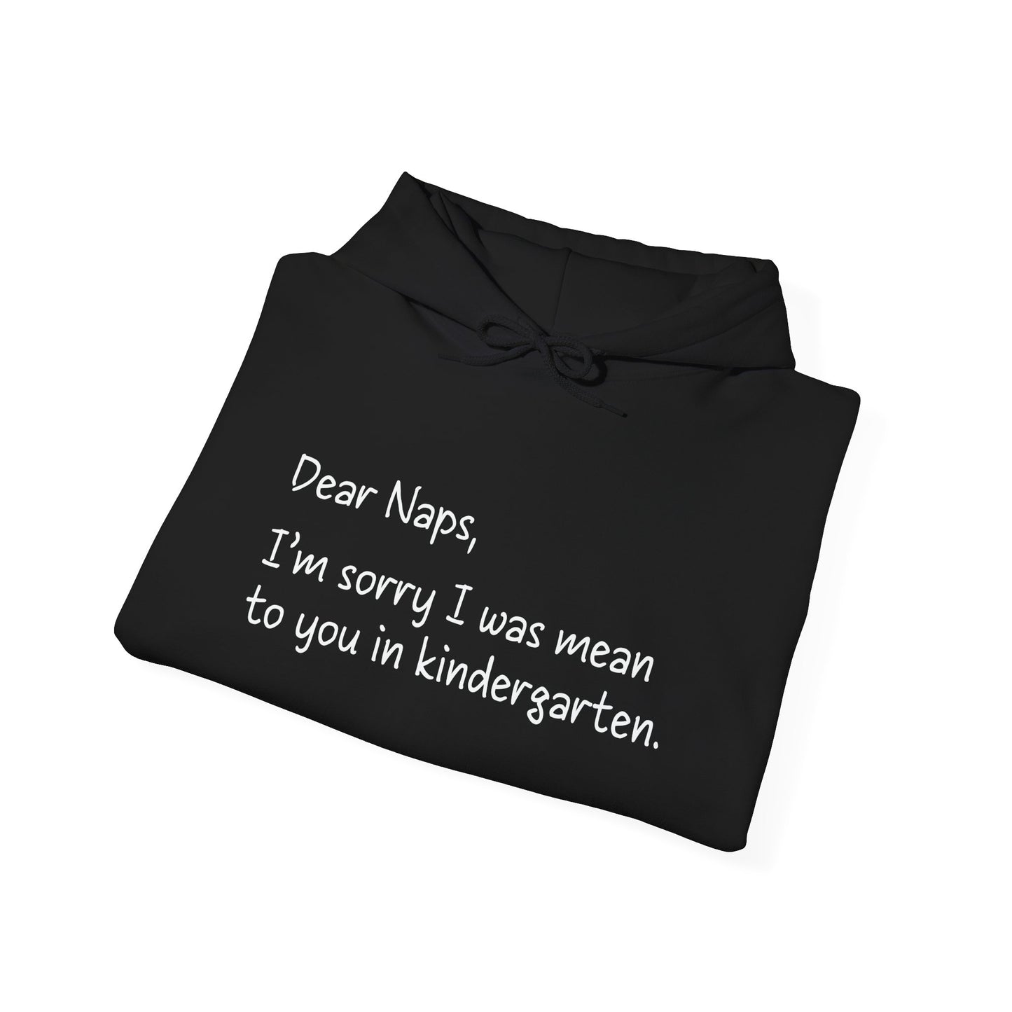 Dear Naps - Premium Unisex Funny Sarcastic Black Hoodie Sweatshirt