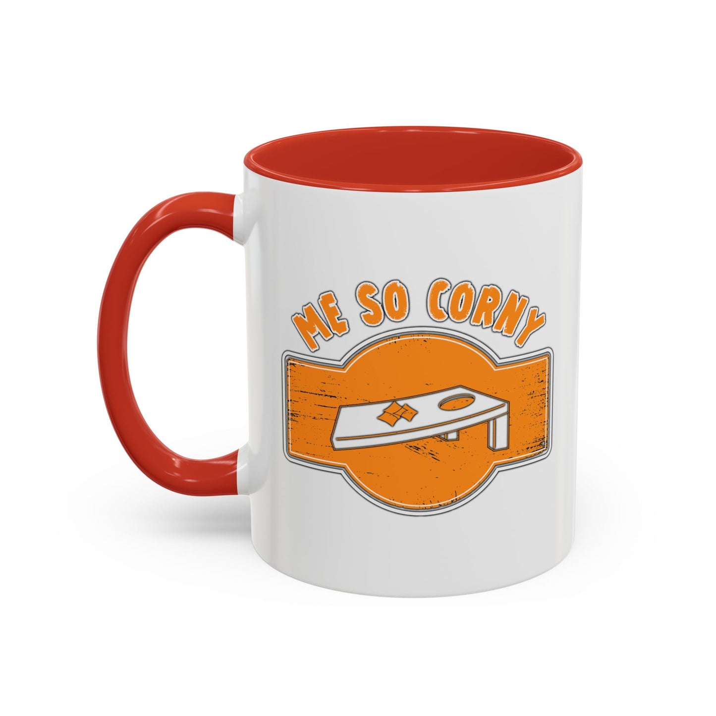 ME SO CORNY Accent BiColor Funny Sarcastic Mug