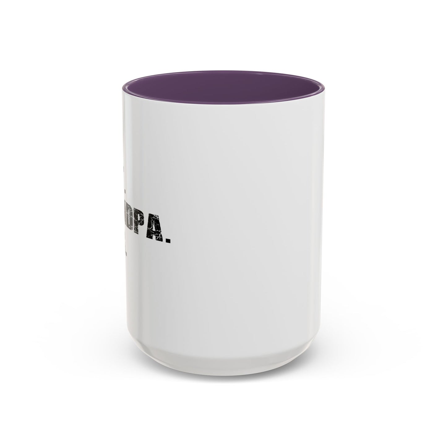 BEST. GRANDPA. EVER. Accent BiColor Funny Sarcastic Mug