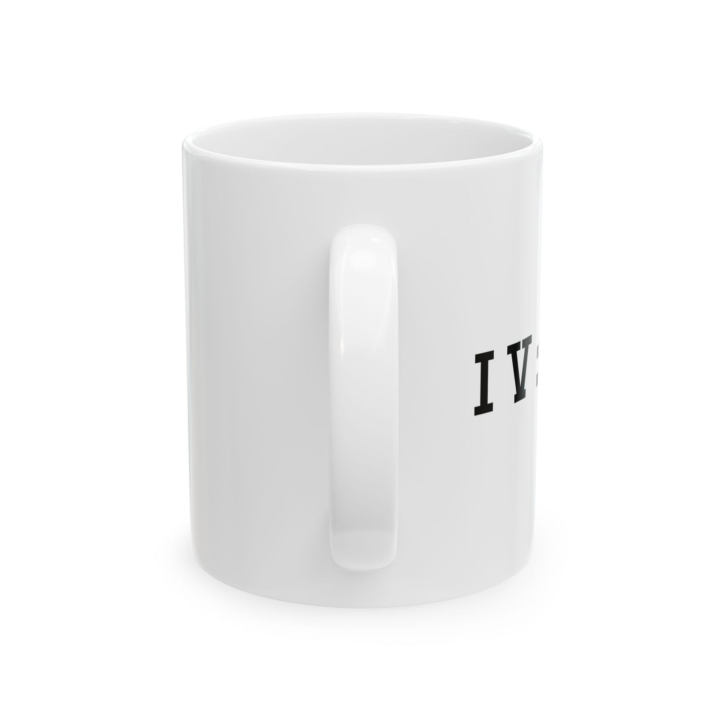 HEATHERED MILITARY FUNNY SARCASTIC WHITE MUG