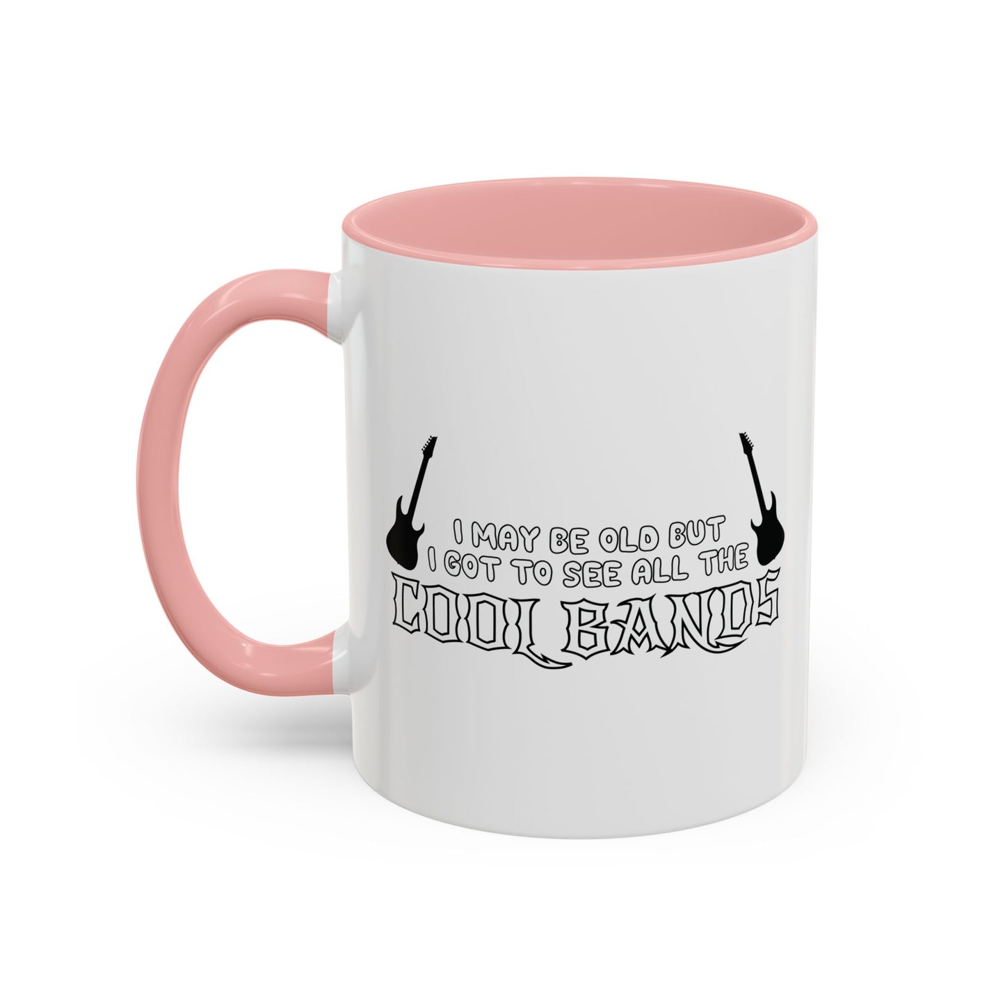 I MAY BE OLD Accent BiColor Funny Sarcastic Mug