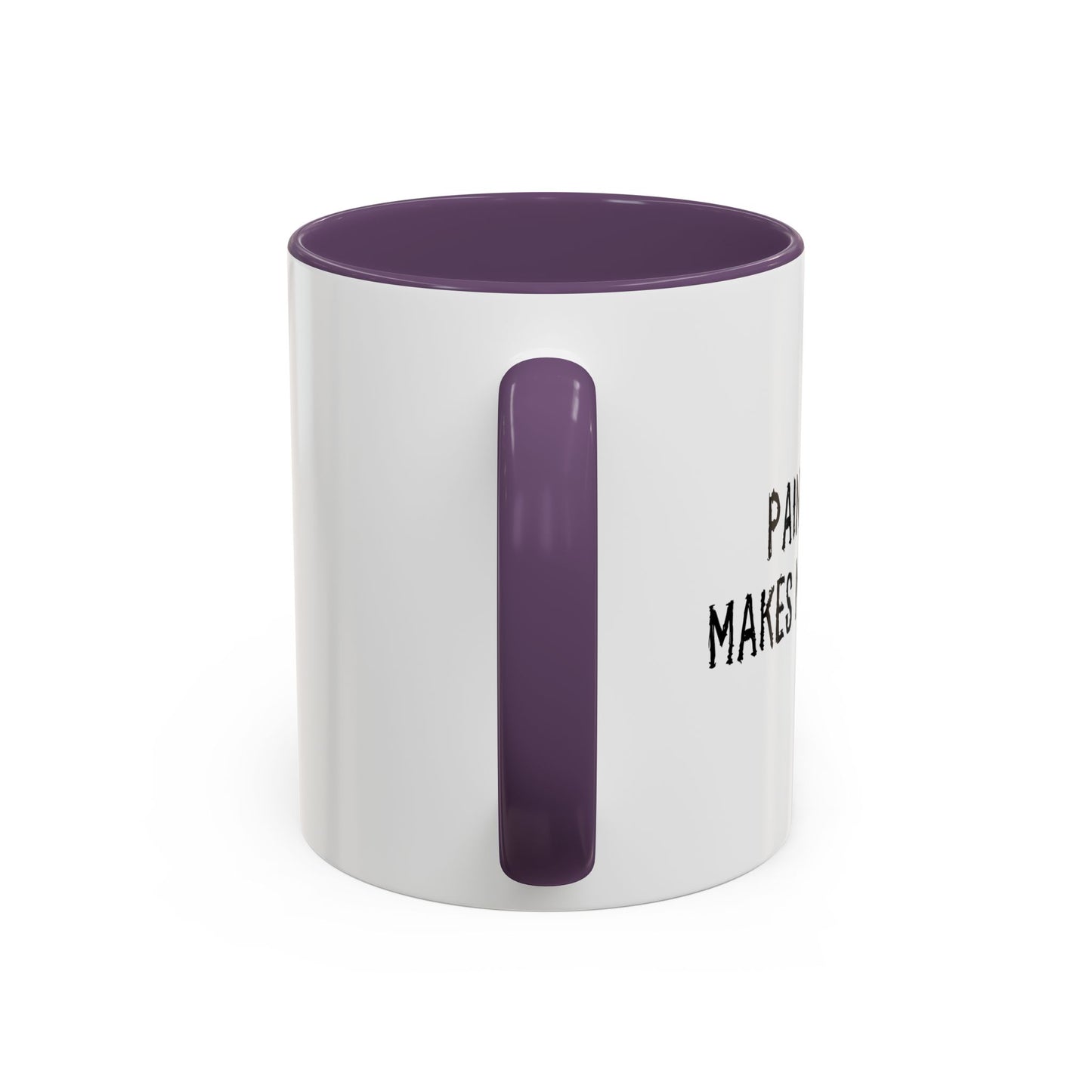 PAINT CHIPS MAKES ME THIRSTY. Accent BiColor Funny Sarcastic Mug