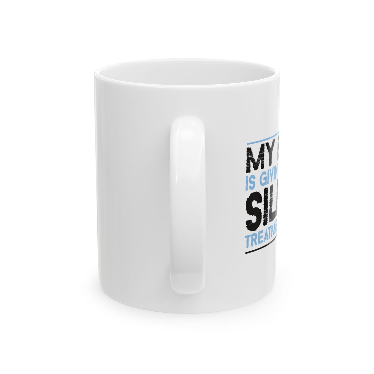 MY BRAIN IS GIVING ME SILENT FUNNY SARCASTIC MUG