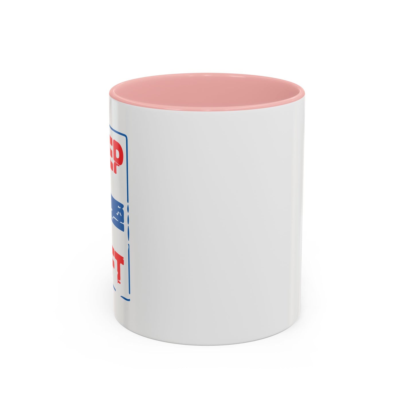 KEEP LEFT Accent BiColor Funny Sarcastic Mug