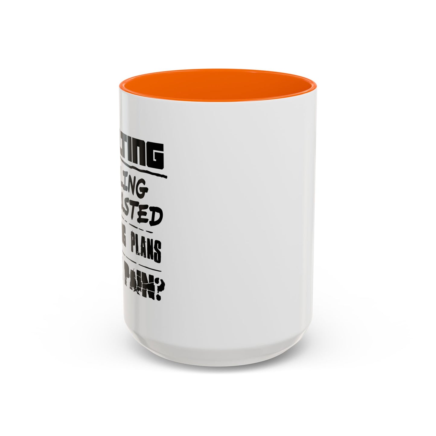 ADULTING IS... Accent BiColor Funny Sarcastic Mug