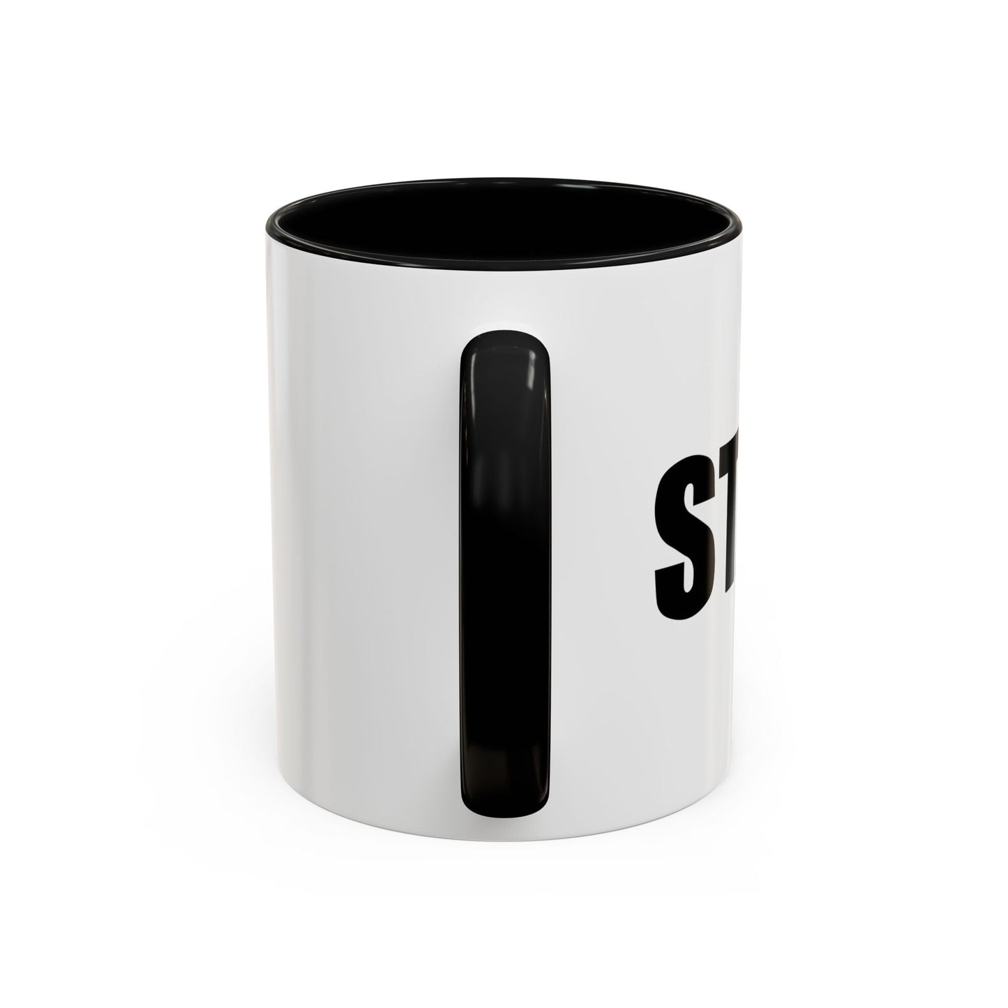 STAFF Accent BiColor Funny Sarcastic Mug