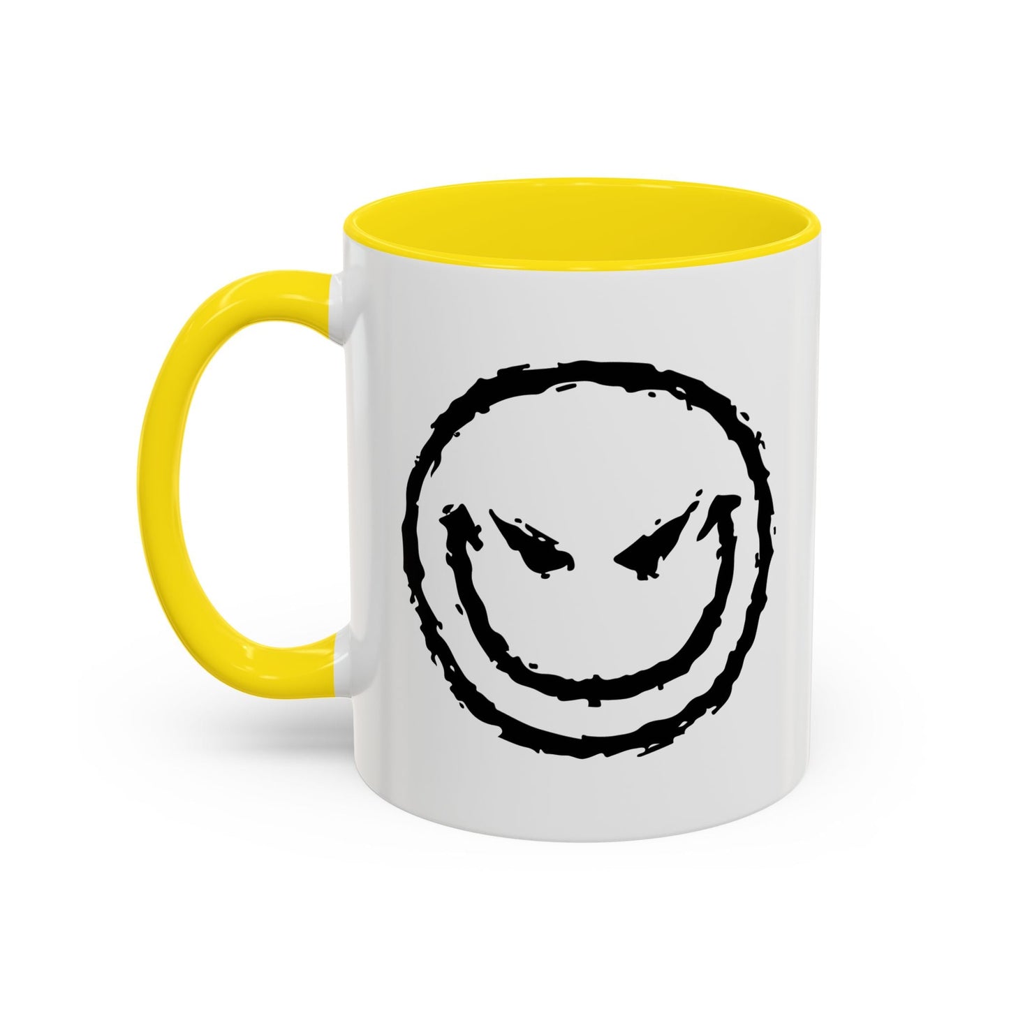 DEVILISH SMILE Accent BiColor Funny Sarcastic Mug