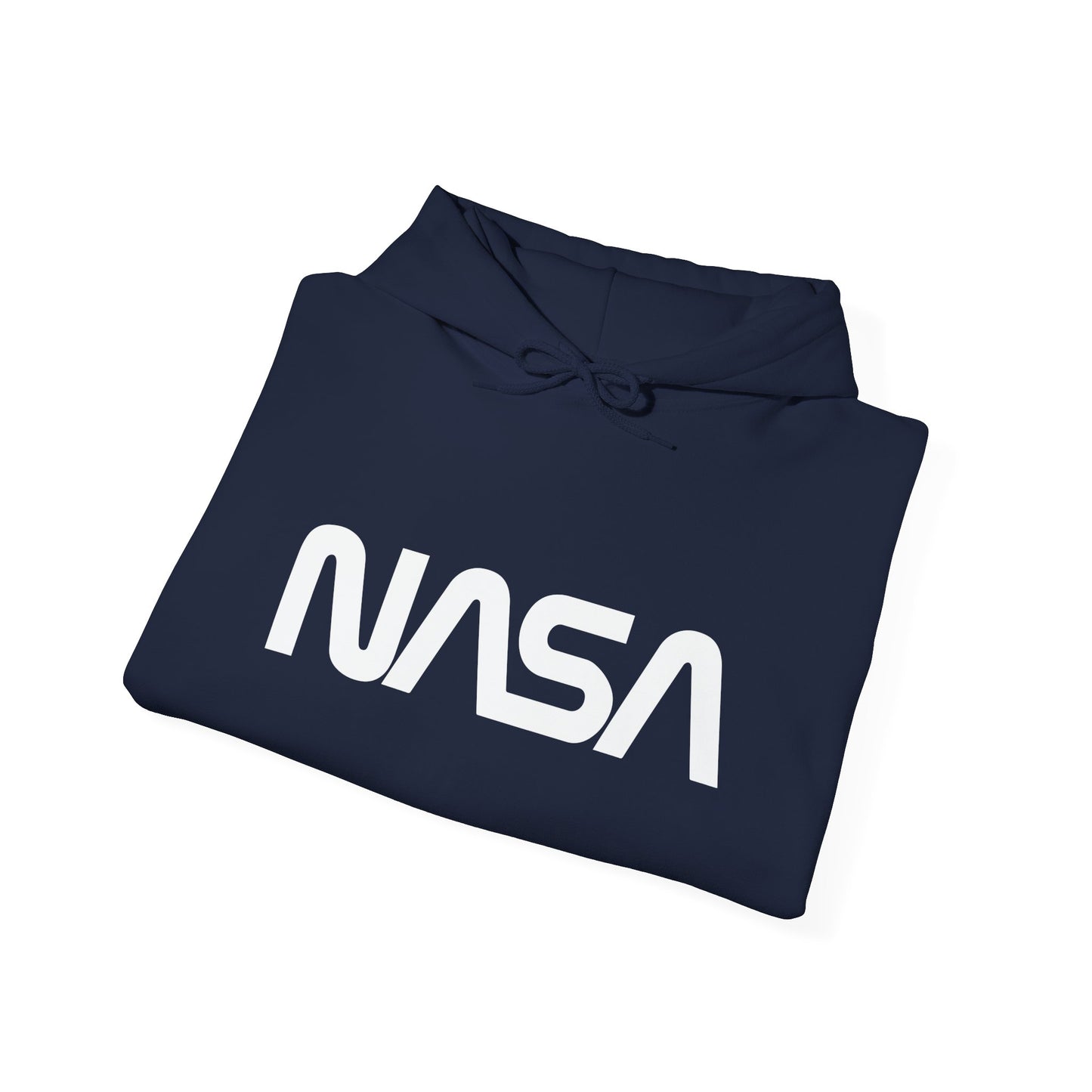 NASA LOGO - Premium Unisex Funny Sarcastic Black Hoodie Sweatshirt