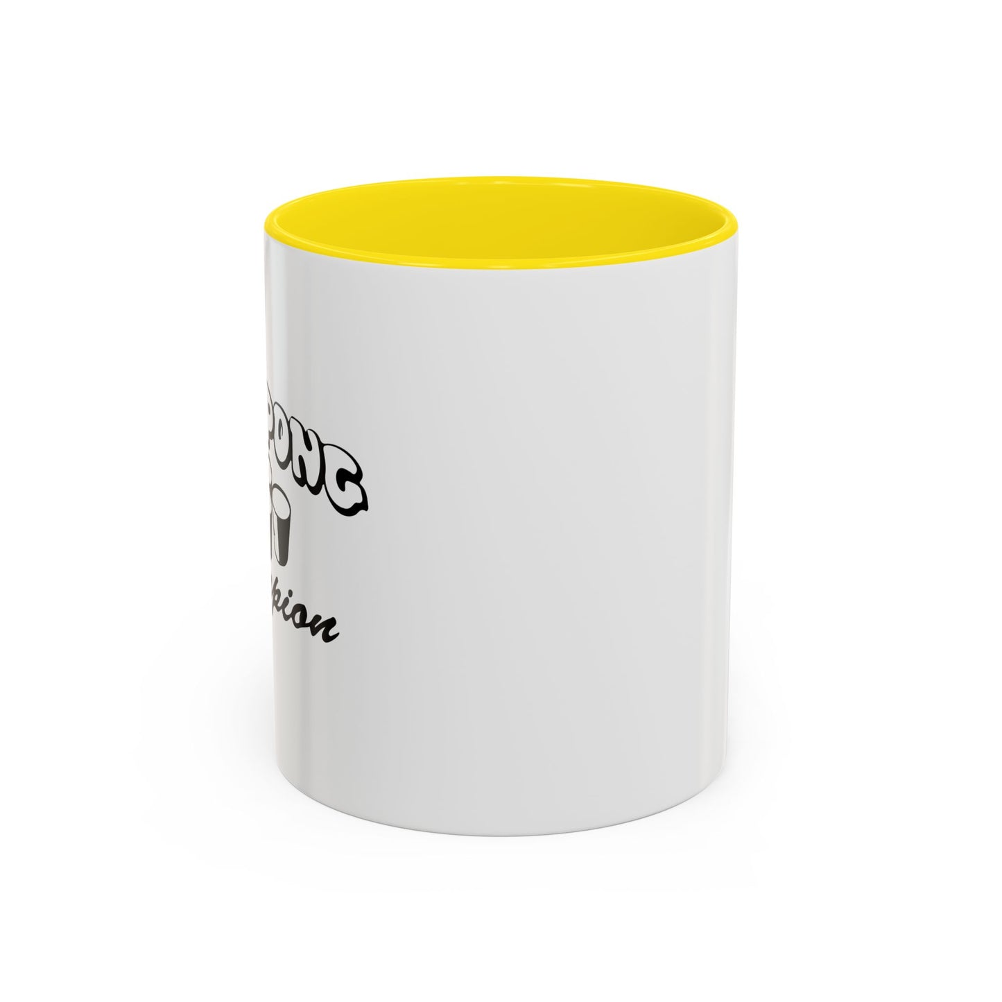 BEER PONG CHAMPION Accent BiColor Funny Sarcastic Mug