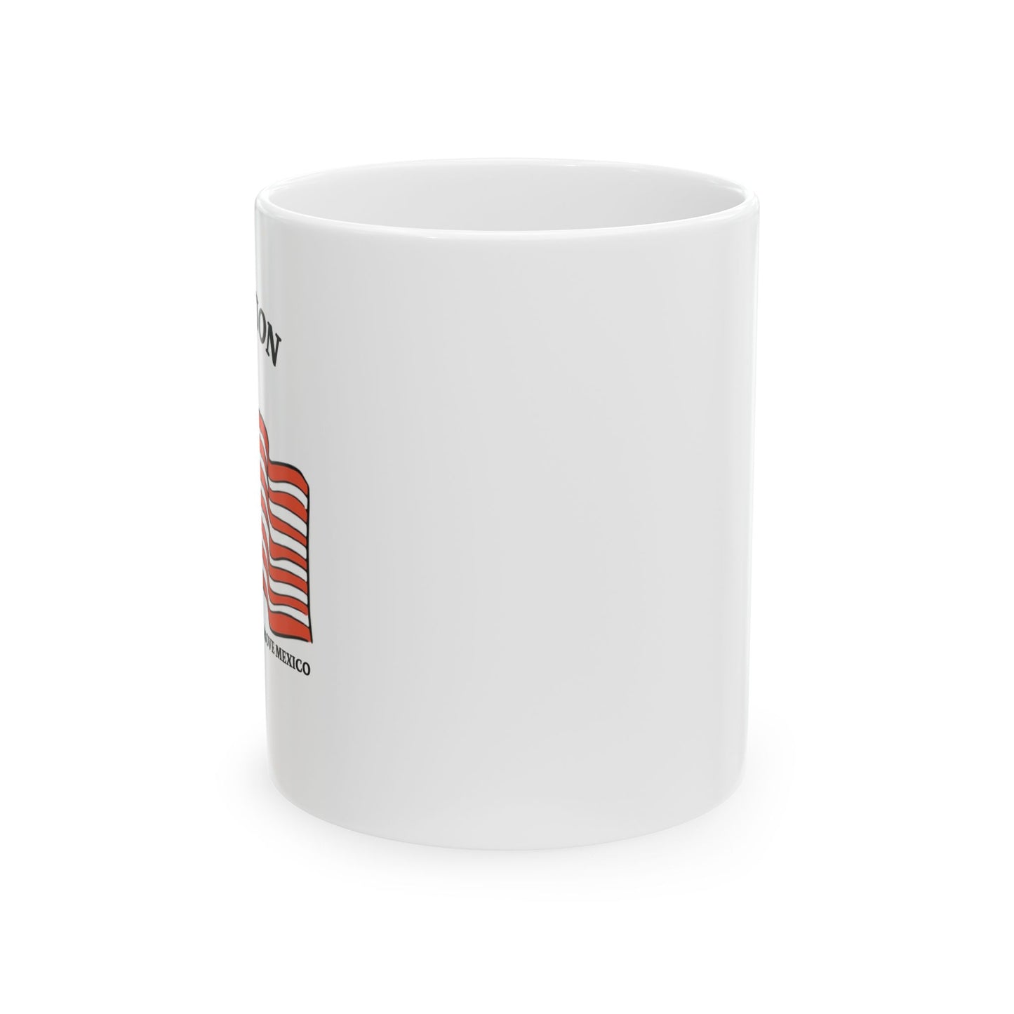 ONE NATION UNDER CANADA ABOVE MEXICO FUNNY SARCASTIC MUG