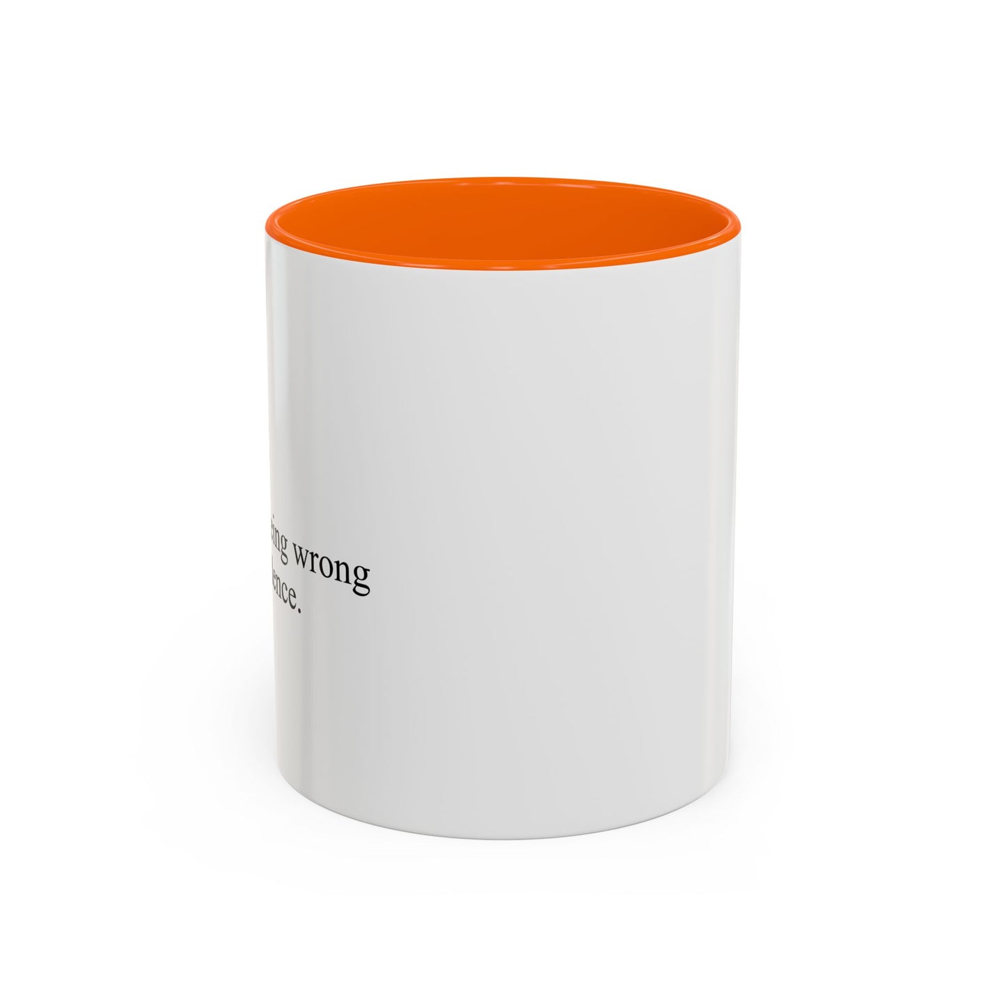 LOGIC n. Accent BiColor Funny Sarcastic Mug