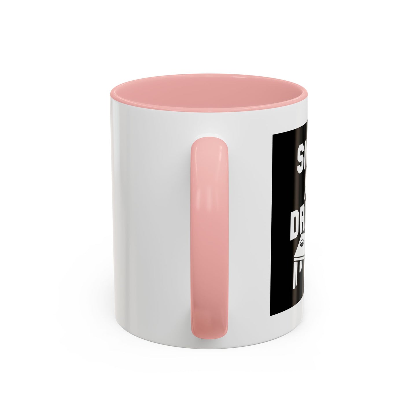 SINKIN' AND DRINKING Accent BiColor Funny Sarcastic Mug