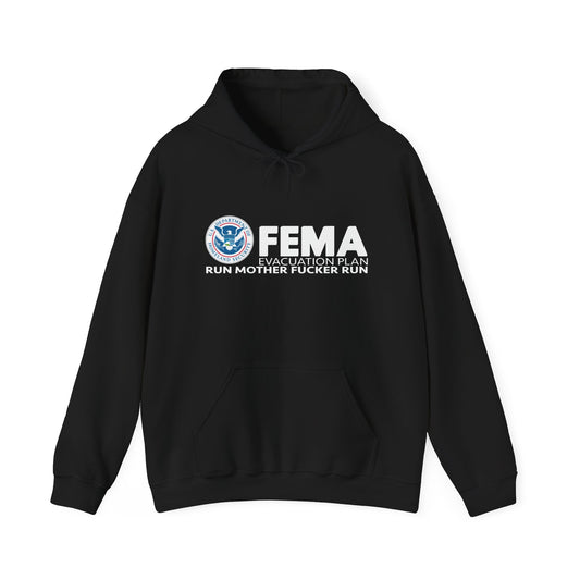 FEMA - Premium Unisex Funny Sarcastic Black Hoodie Sweatshirt