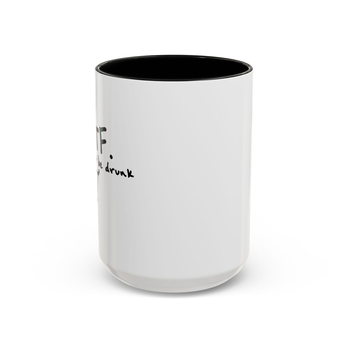 WTF. CUPID Accent BiColor Funny Sarcastic Mug