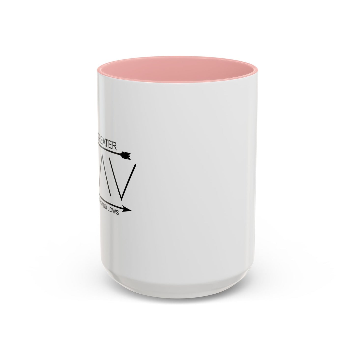 GOD IS GREATER Accent BiColor Funny Sarcastic Mug