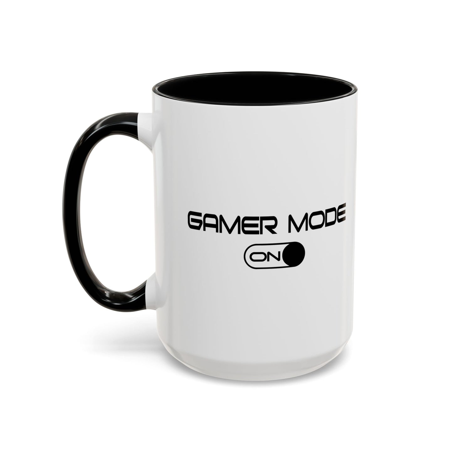 GAMER MODE ON Accent BiColor Funny Sarcastic Mug