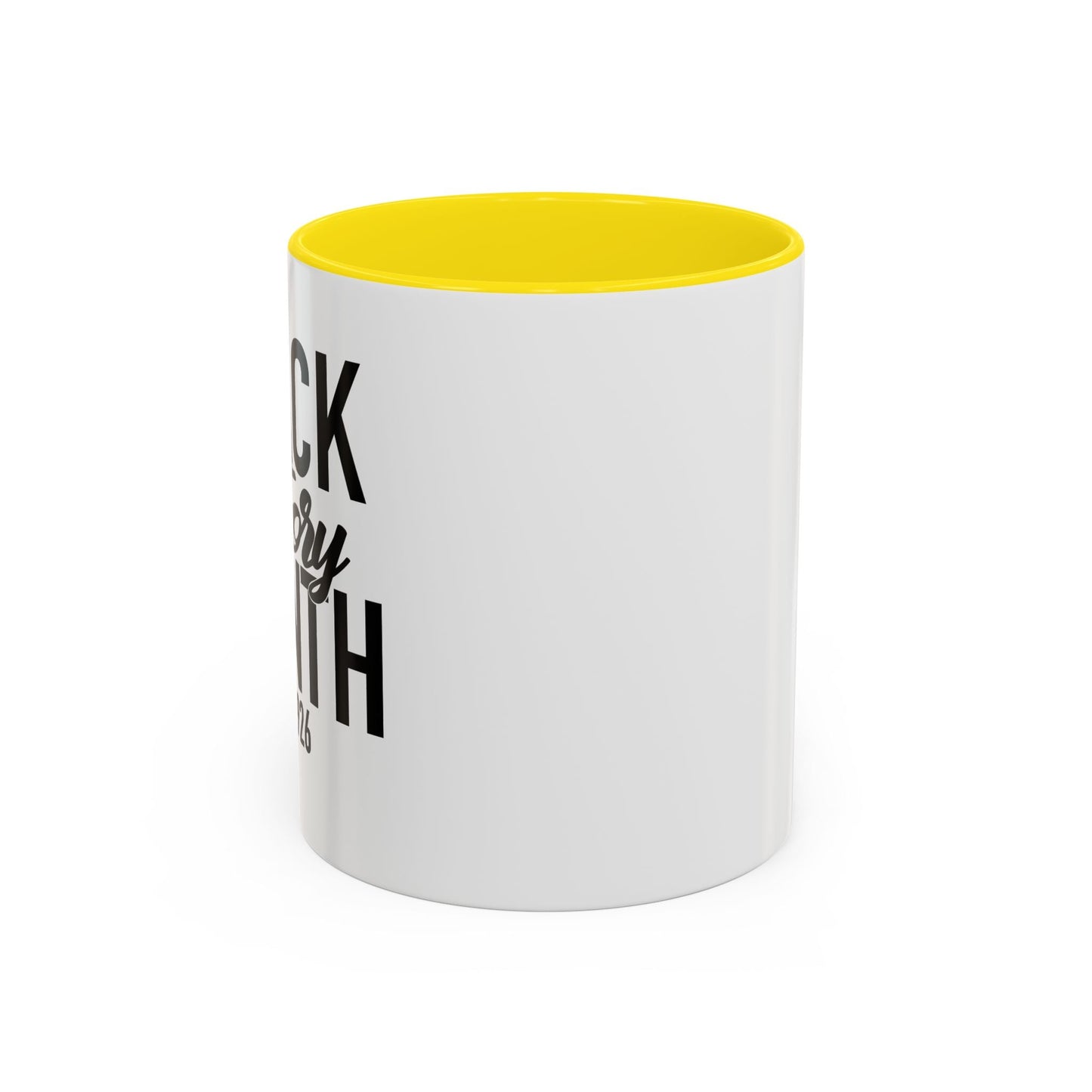 BLACK HISTORY MONTH Accent BiColor Funny Sarcastic Mug