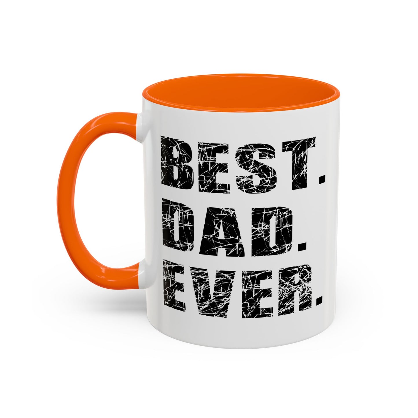 BEST. DAD. EVER. Accent BiColor Mug