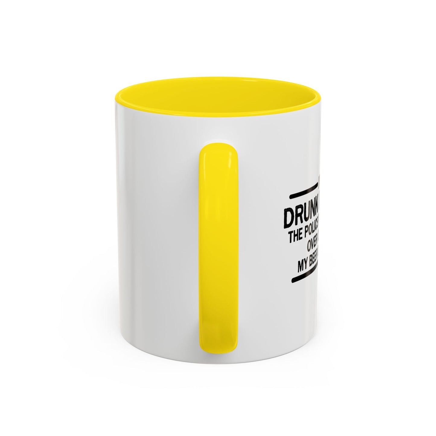 SO DRUNK LAST NIGHT Accent BiColor Funny Sarcastic Mug