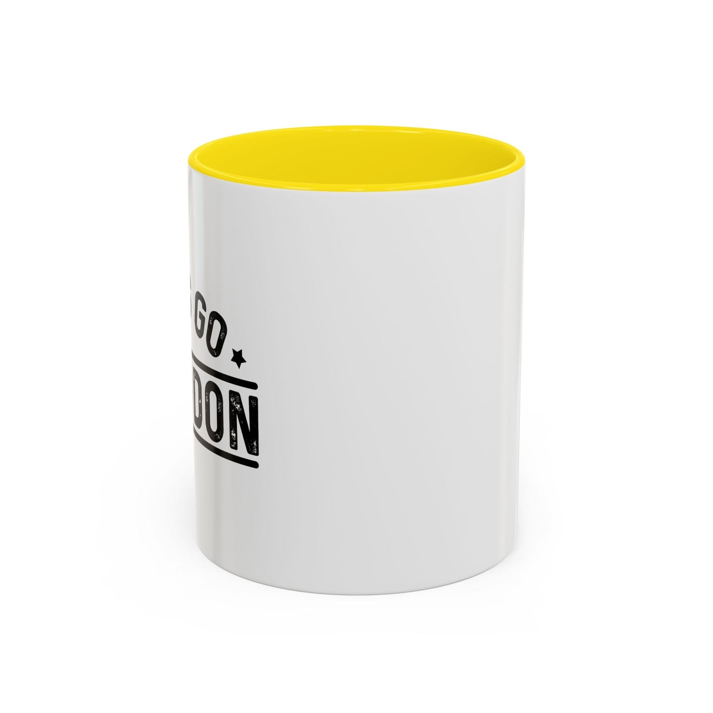 LET'S GO BRANDON Accent BiColor Funny Sarcastic Mug