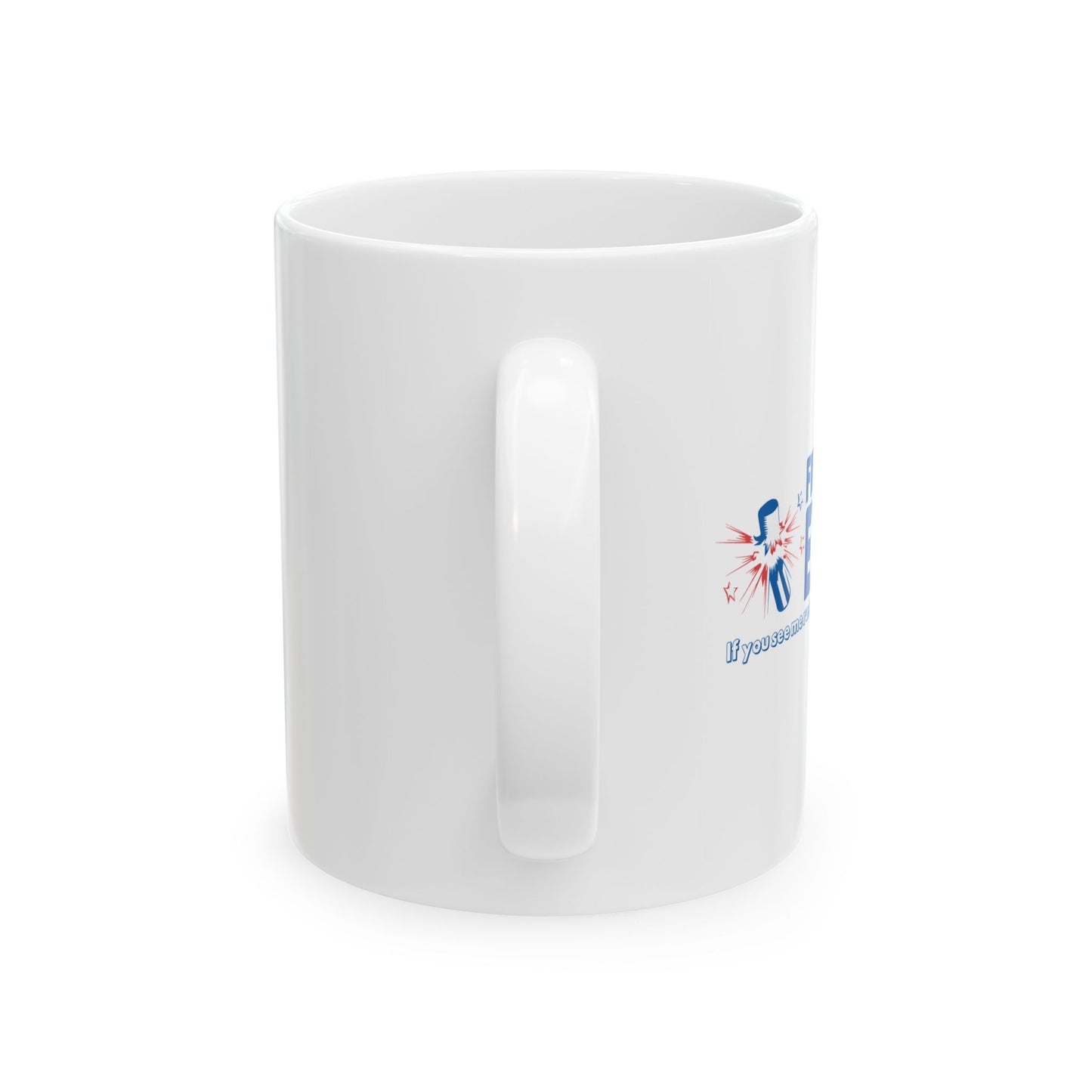 FIREWORKS EXPERT FUNNY SARCASTIC WHITE MUG