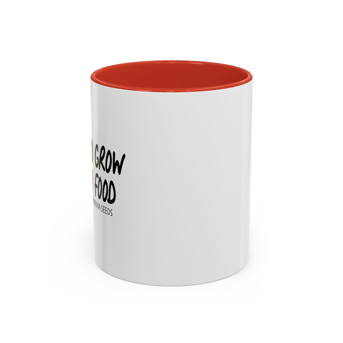 SHAWARMA SEEDS Accent BiColor Funny Sarcastic Mug