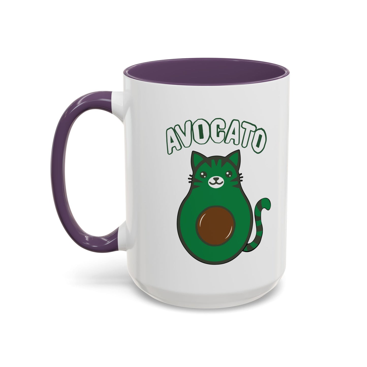 AVOCATO Accent BiColor Funny Sarcastic Mug