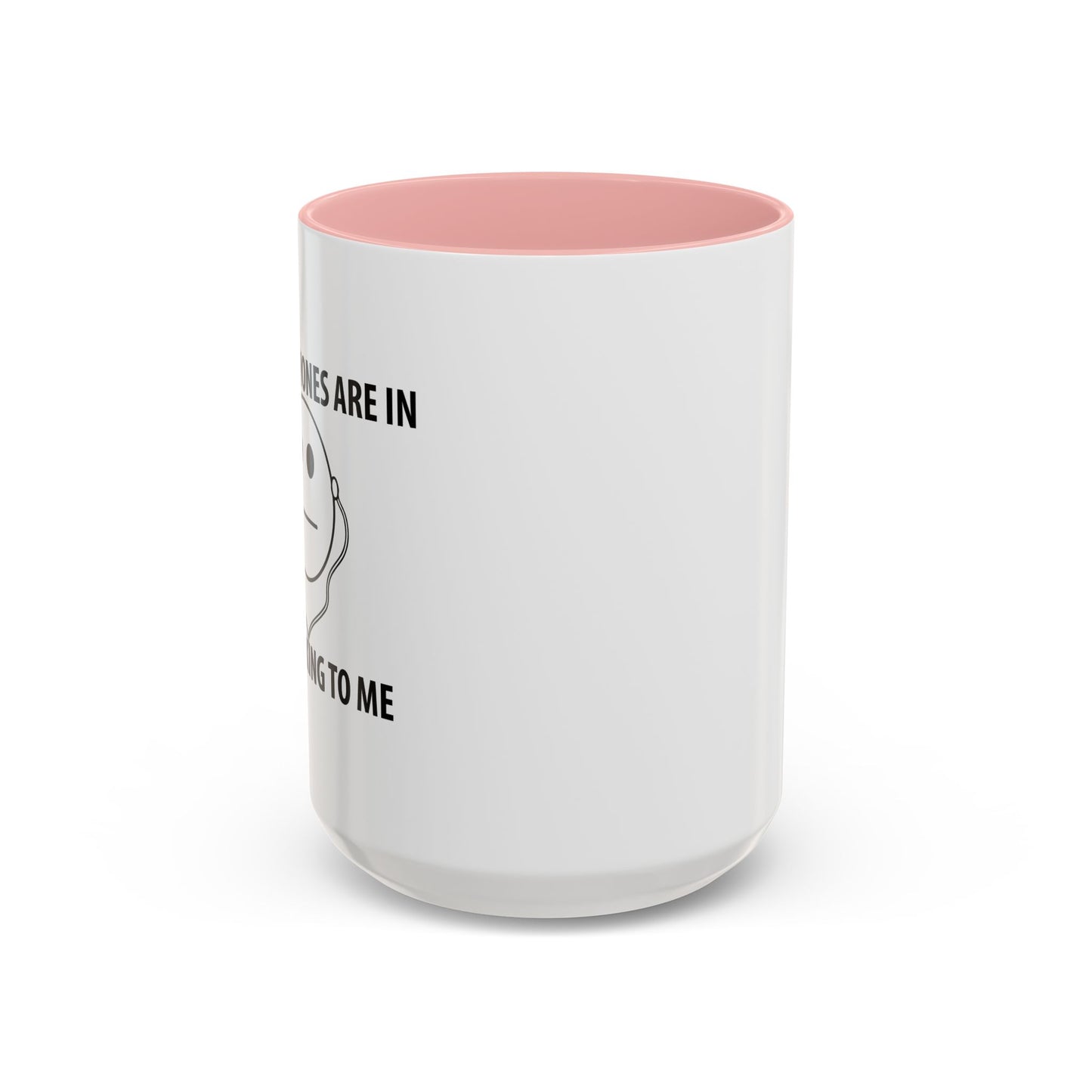 STOP TALKING TO ME Accent BiColor Funny Sarcastic Mug