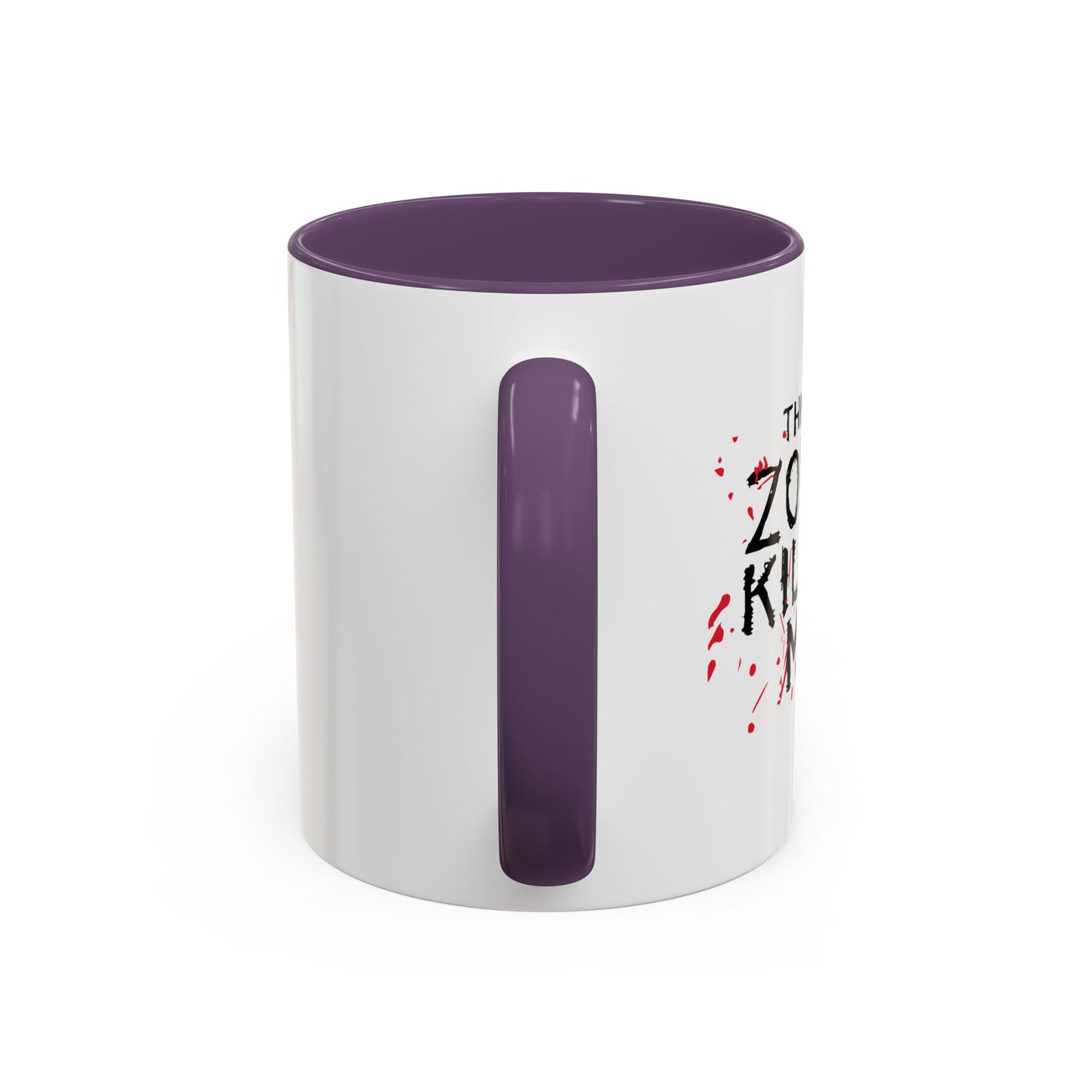 THIS IS MY ZOMBIE KILLING Accent BiColor Mug