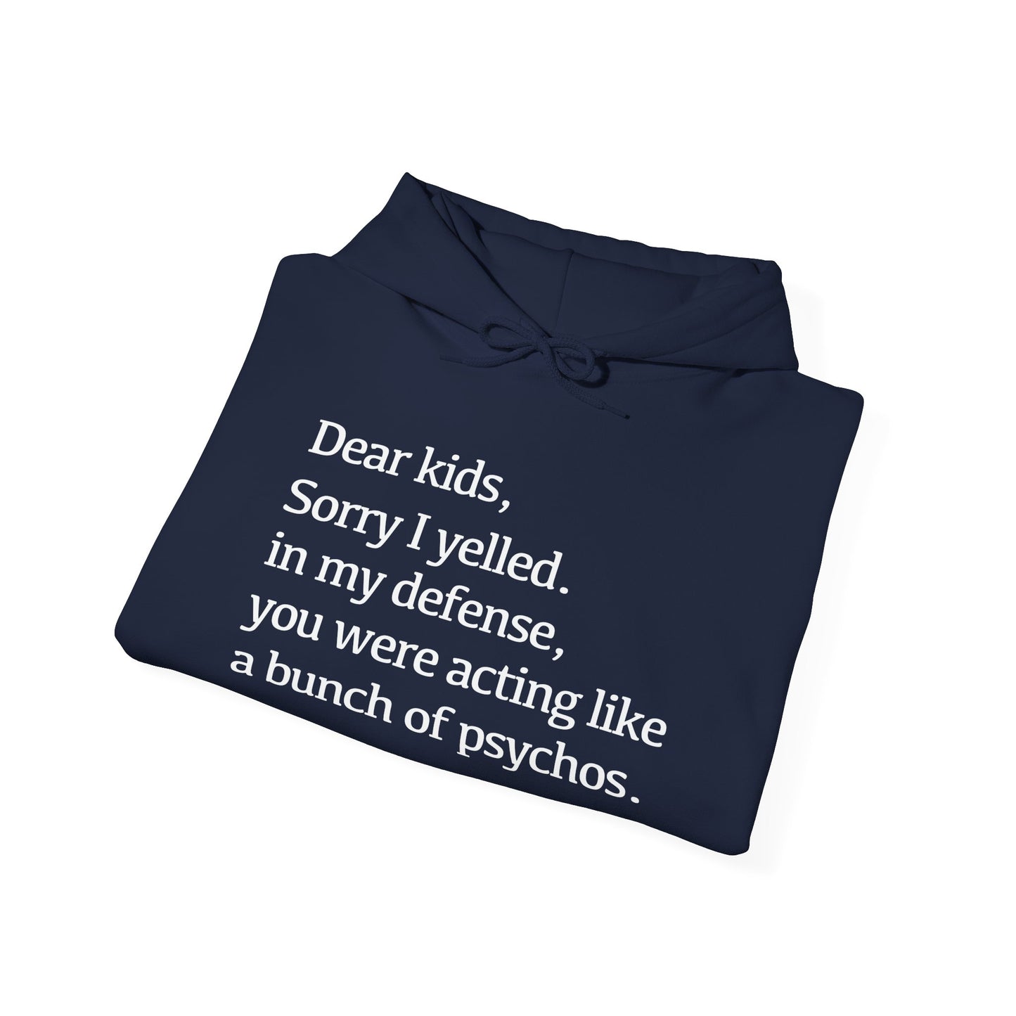 A BUNCH OF PSYCHOS - Premium Unisex Funny Sarcastic Black Hoodie Sweatshirt