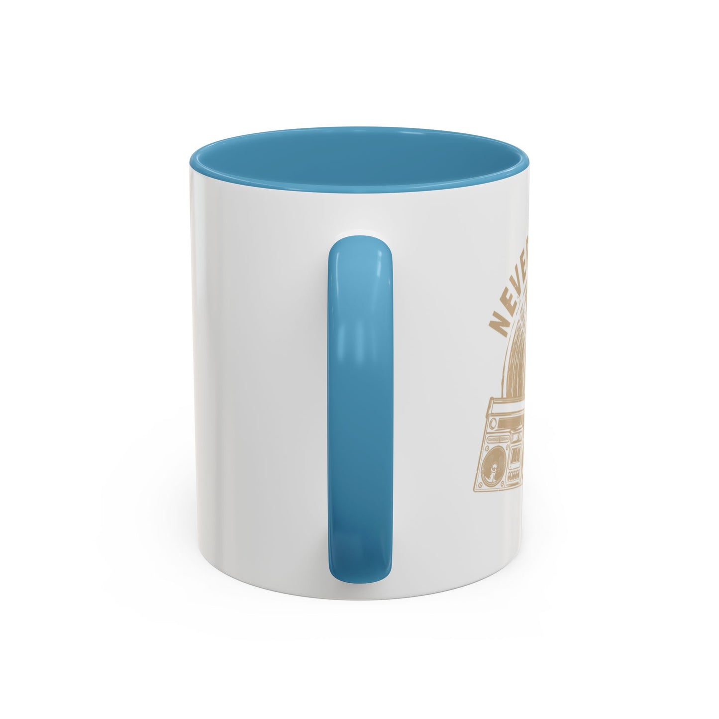 NEVER FORGET Accent BiColor Funny Sarcastic Mug