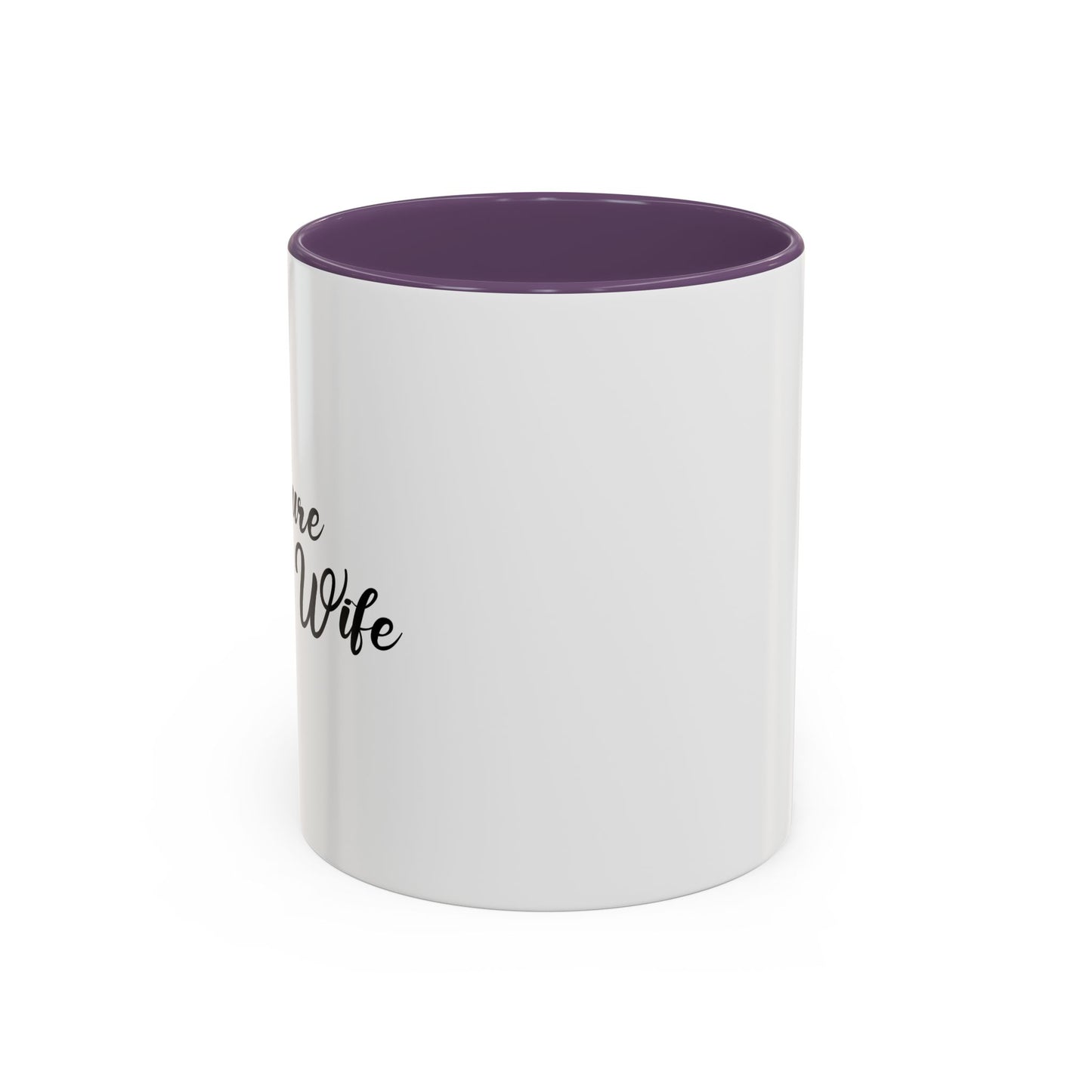 FUTURE TROPHY WIFE Accent BiColor Funny Sarcastic Mug