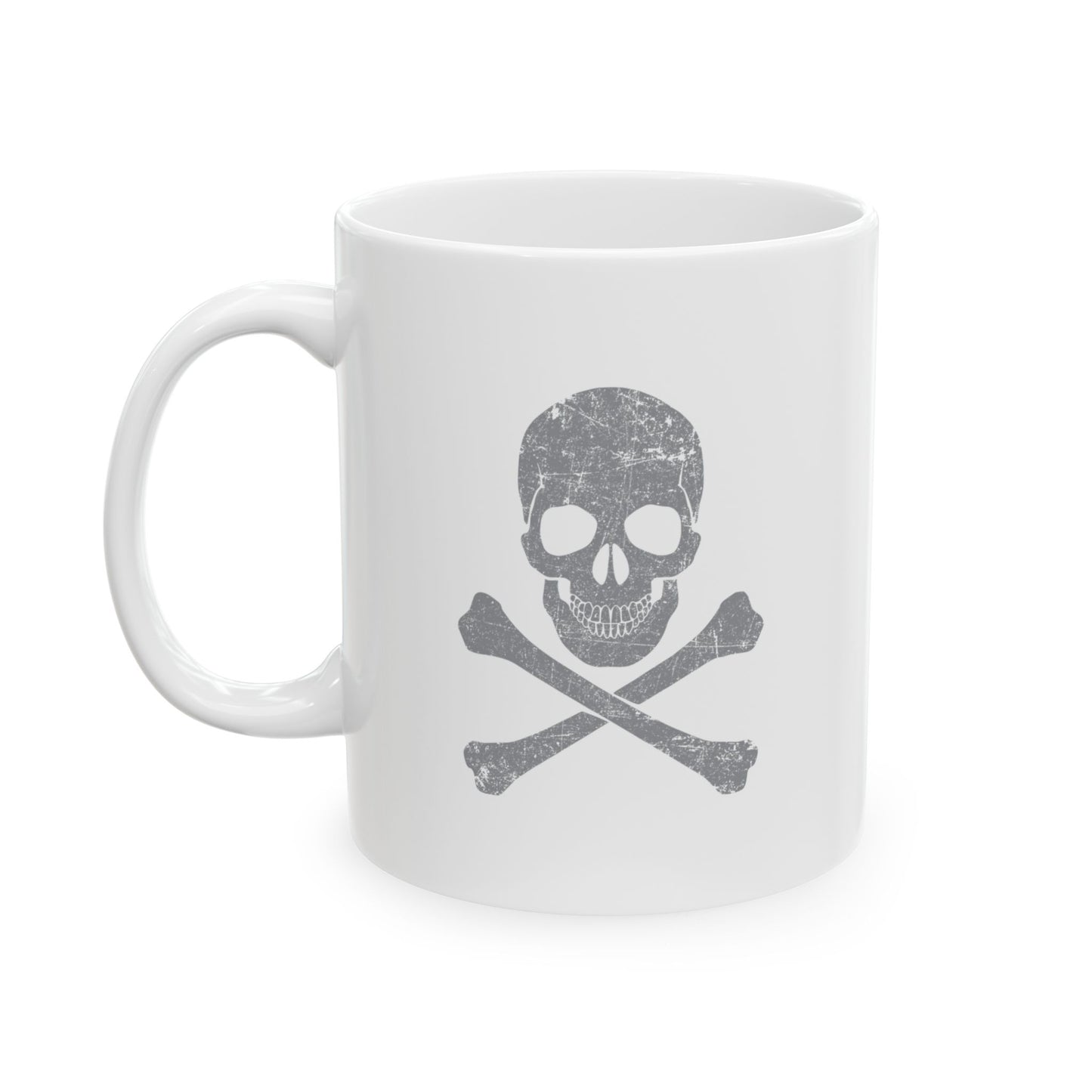 GRAY BONES FUNNY SARCASTIC WHITE MUG