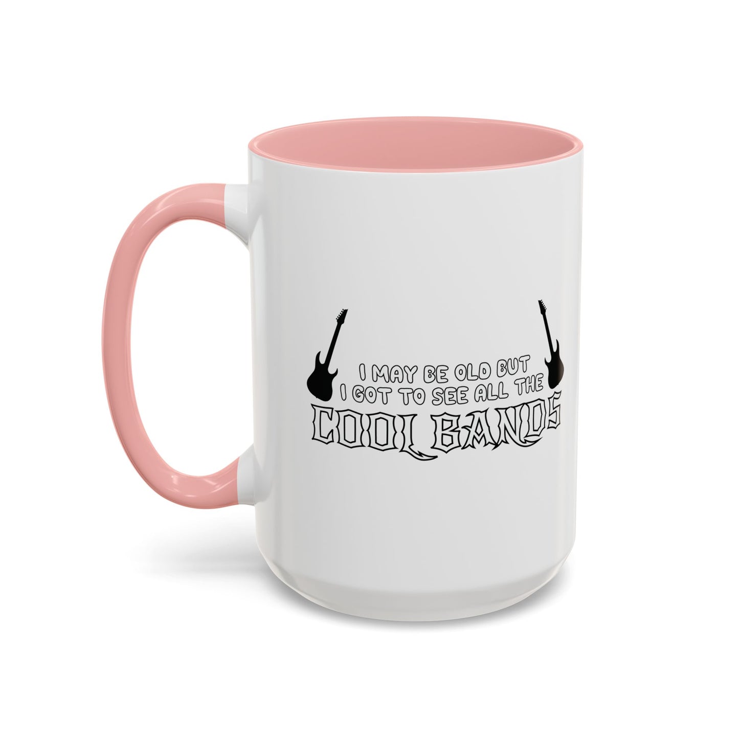 I MAY BE OLD Accent BiColor Funny Sarcastic Mug