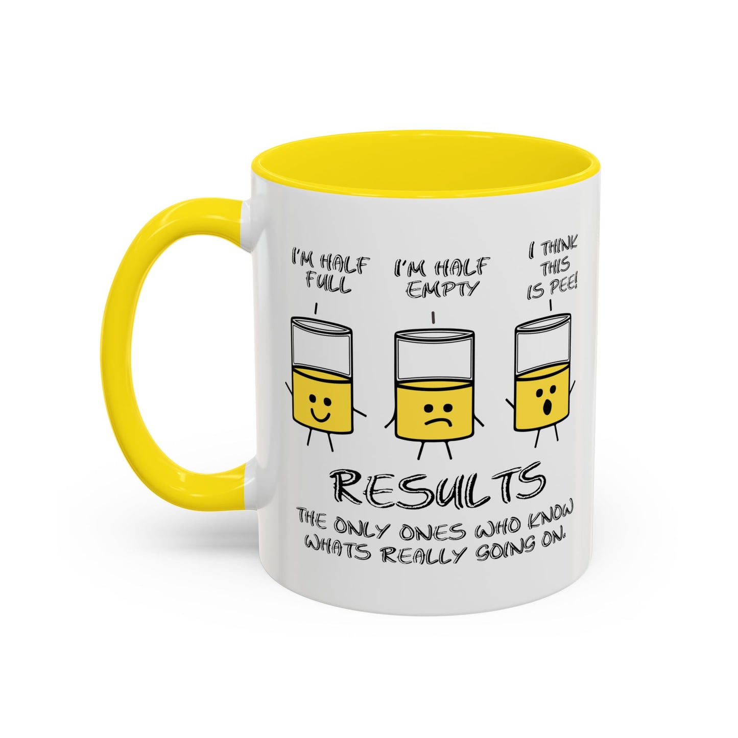 REALISTS BE LIKE Accent BiColor Funny Sarcastic Mug