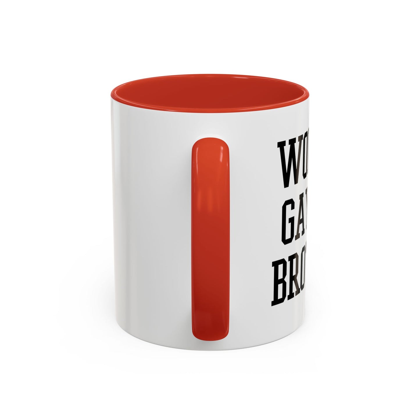 WORLD'S GAYEST BROTHER Accent BiColor Funny Sarcastic Mug