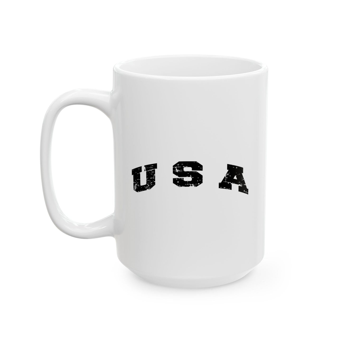 USA WHITE MUG