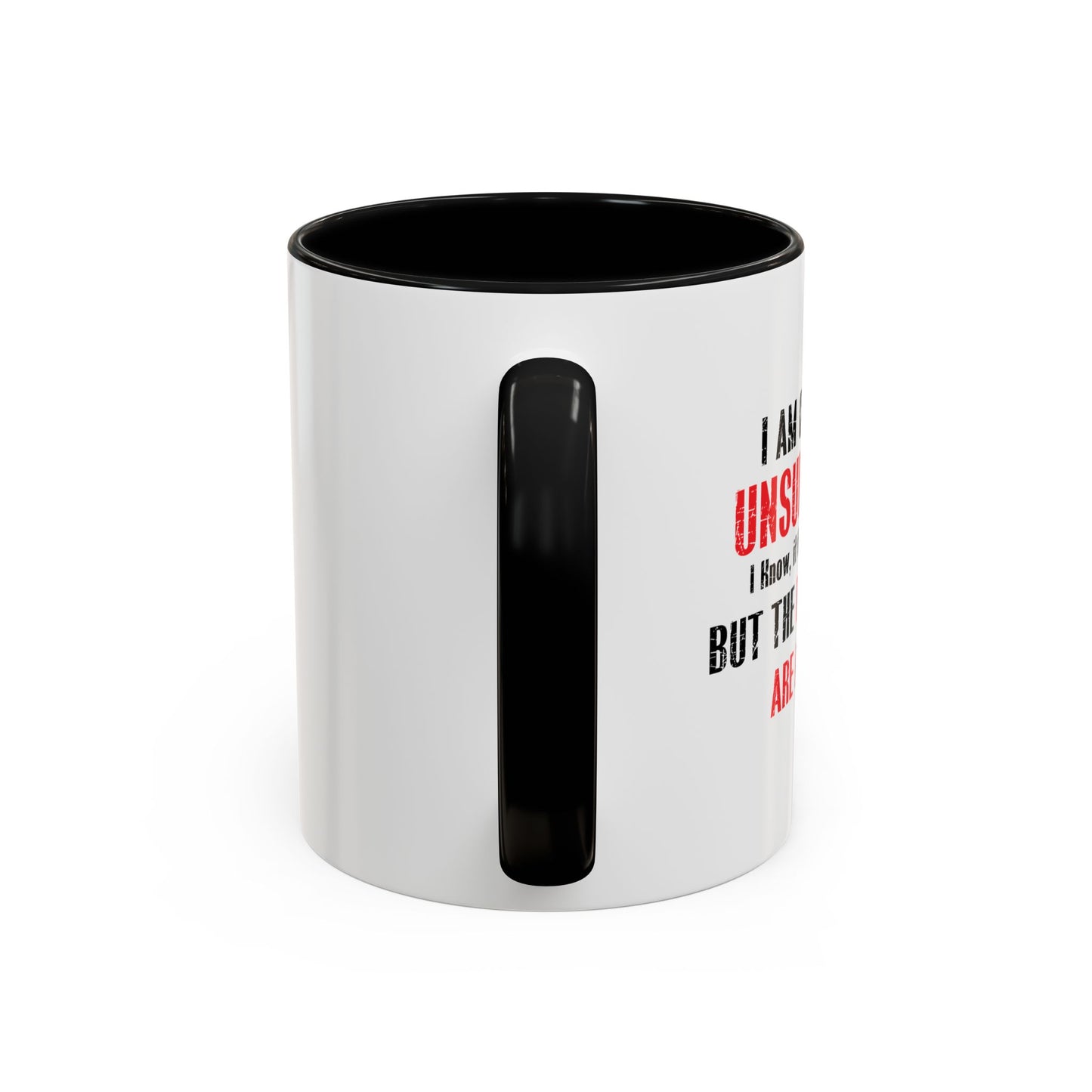 THE POSSIBILITIES ENDLESS Accent BiColor Funny Sarcastic Mug