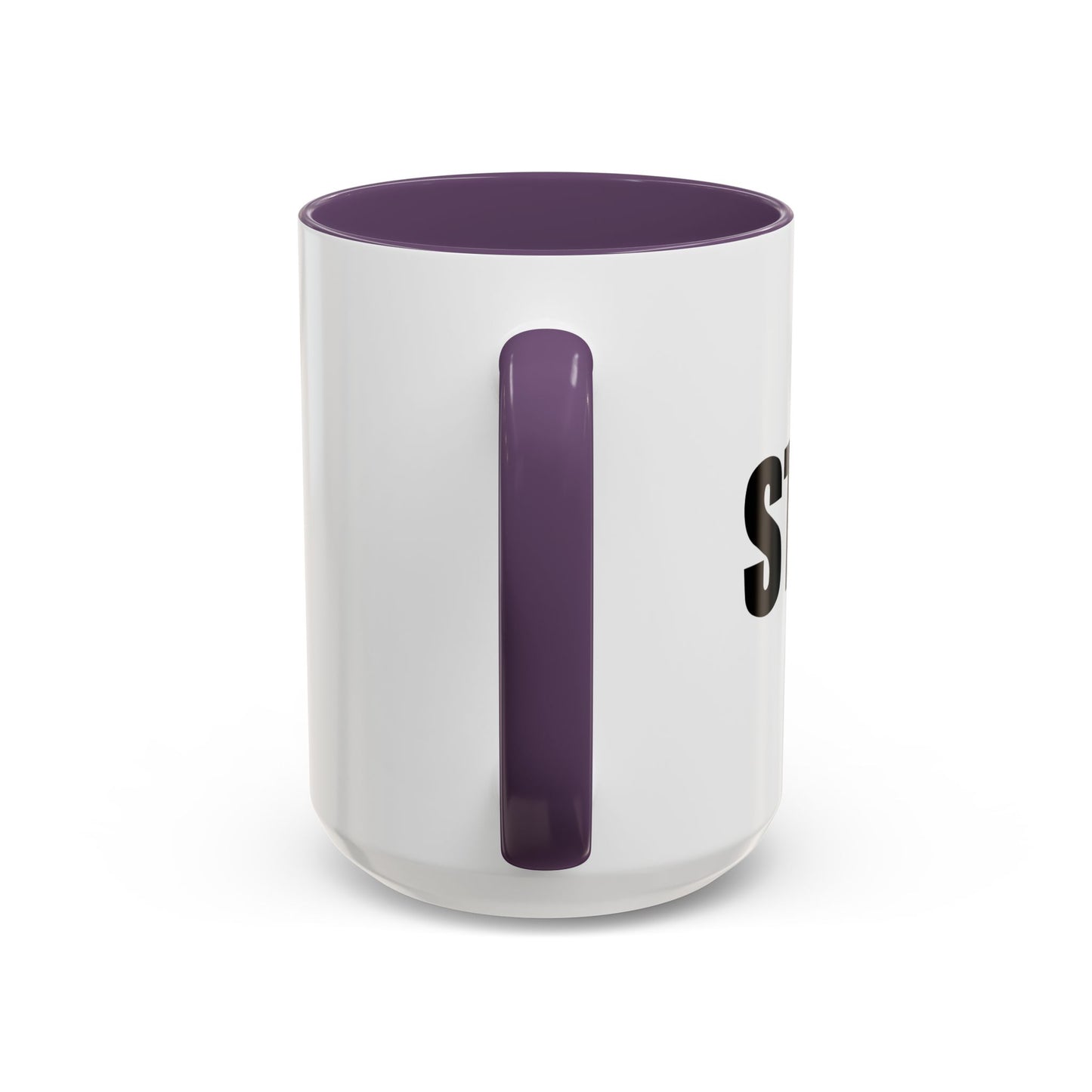 STAFF Accent BiColor Funny Sarcastic Mug